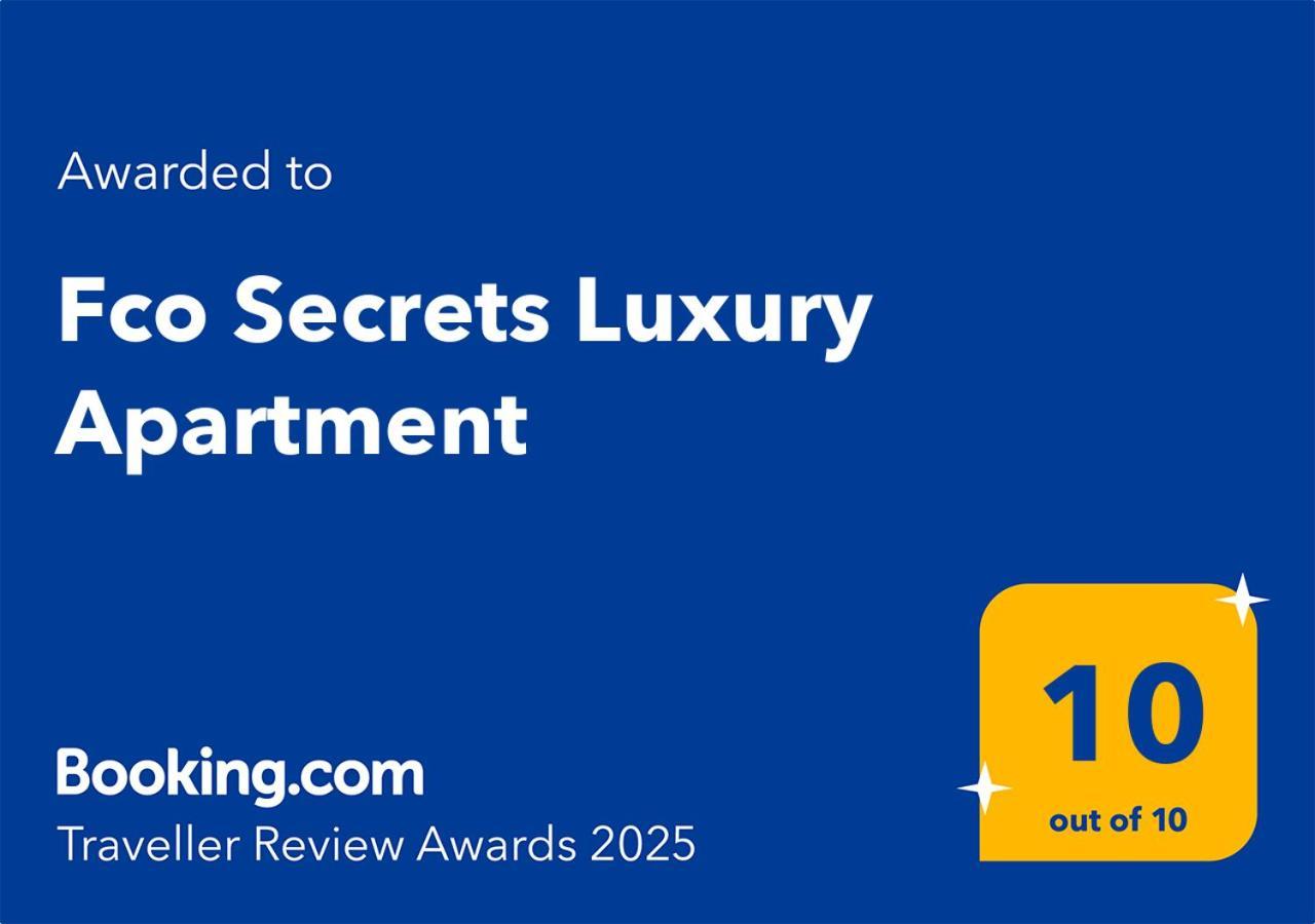 Fco Secrets Luxury Apartment Fiumicino Eksteriør billede